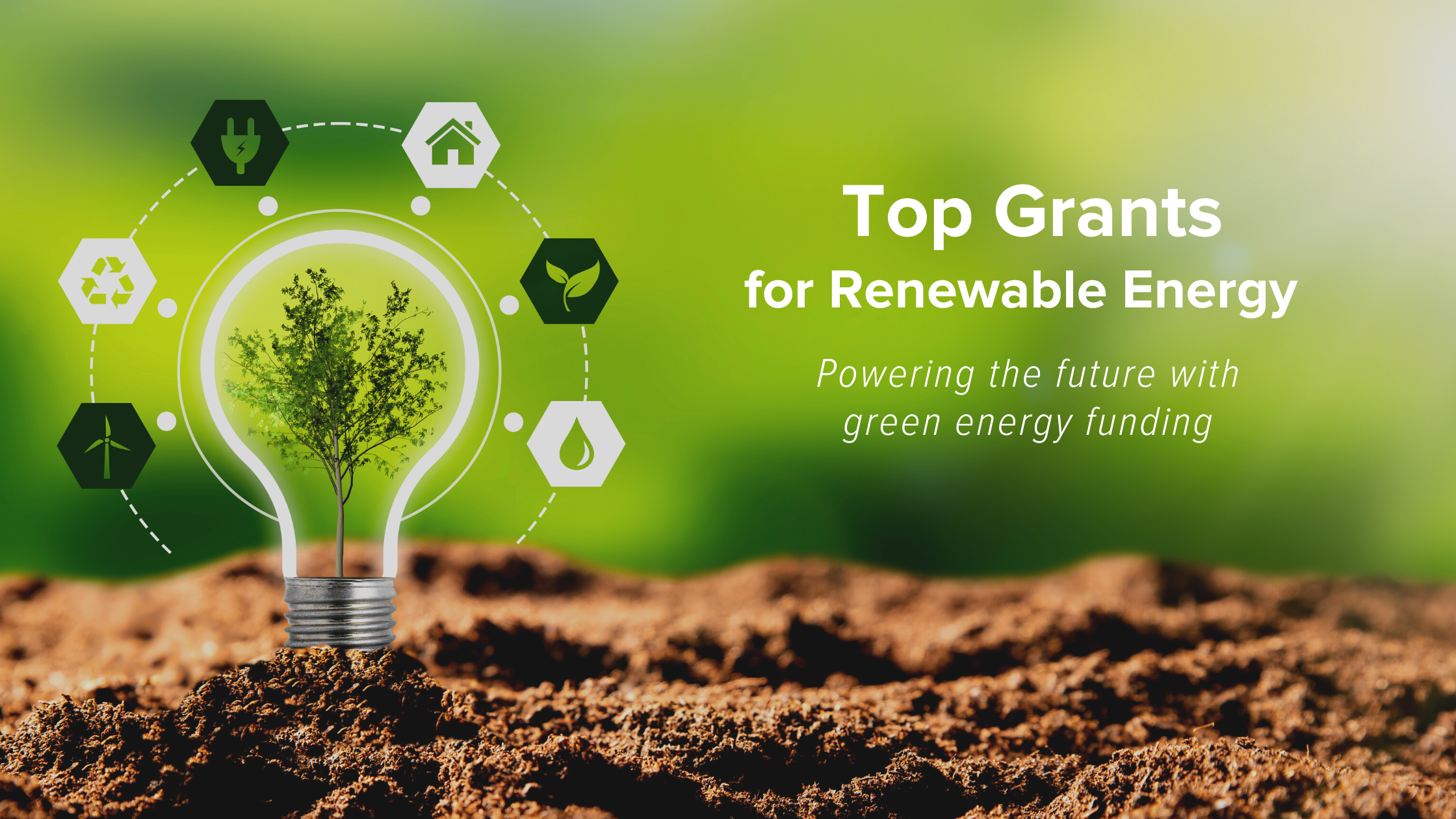 Pocketed Top Grants for Renewable Energy
